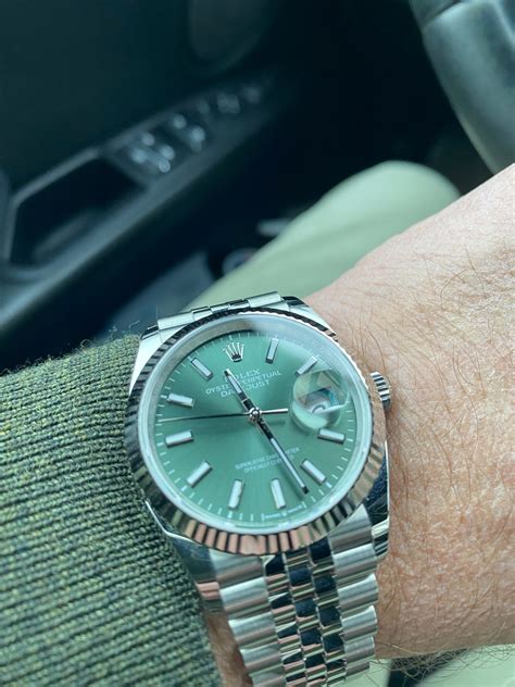 green Rolex scam